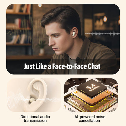 All-Day Comfort, Truly Wireless Earbuds with LED Case for Easy Grab & Go Use.