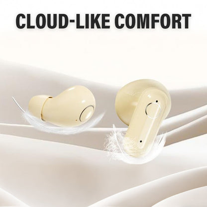 All-Day Comfort, Truly Wireless Earbuds with LED Case for Easy Grab & Go Use.
