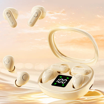 All-Day Comfort, Truly Wireless Earbuds with LED Case for Easy Grab & Go Use.