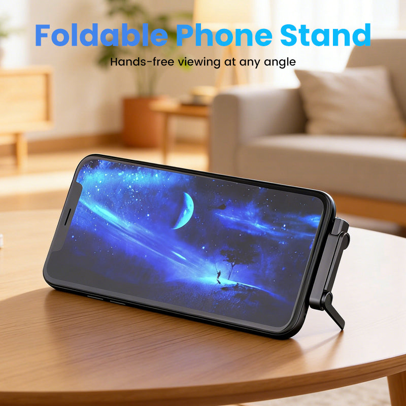 360° Foldable Phone Stand Fast Charging Adapter