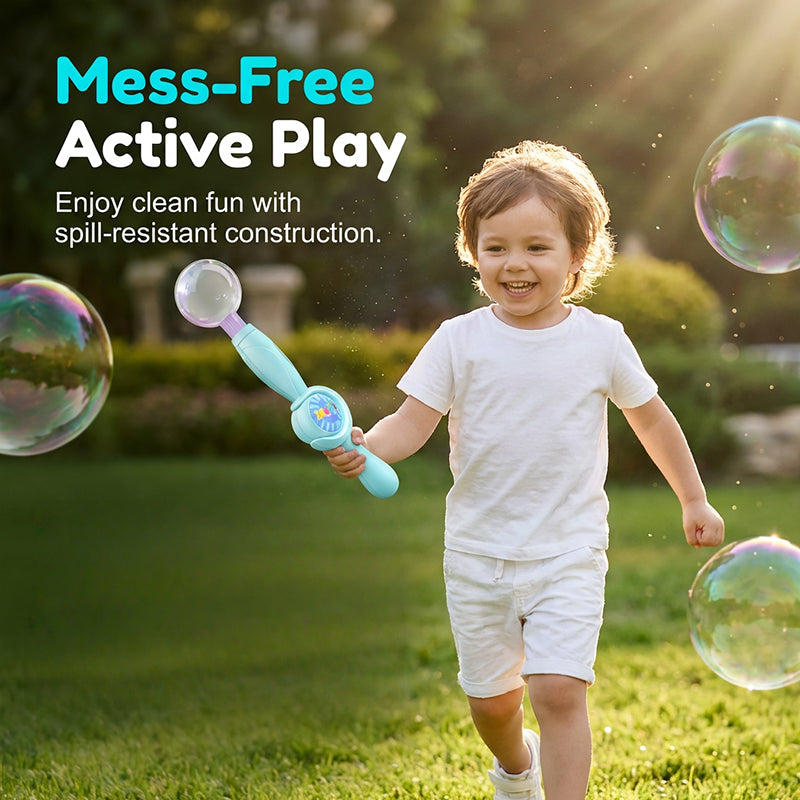 Smoke Bubble Machine – Rechargeable, Automatic, Lights & Music, Party Fun