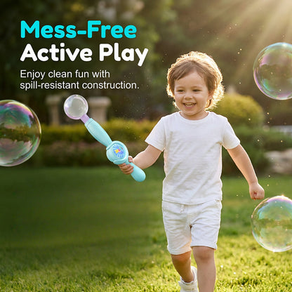 Smoke Bubble Machine – Rechargeable, Automatic, Lights & Music, Party Fun