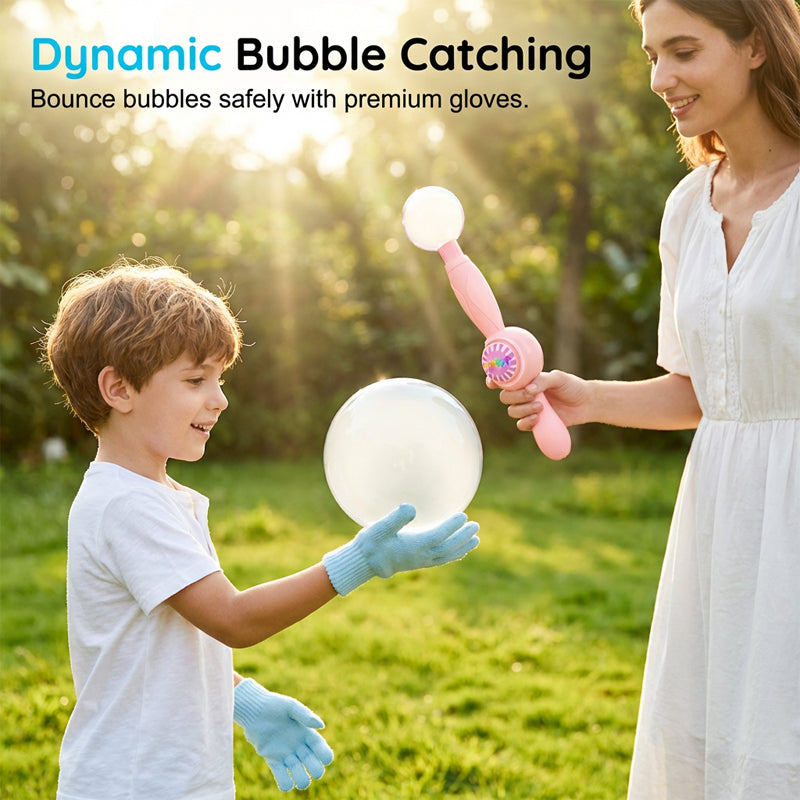 Smoke Bubble Machine – Rechargeable, Automatic, Lights & Music, Party Fun