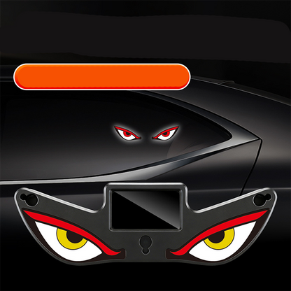 Solar Devil Eye LED Car Warning Light