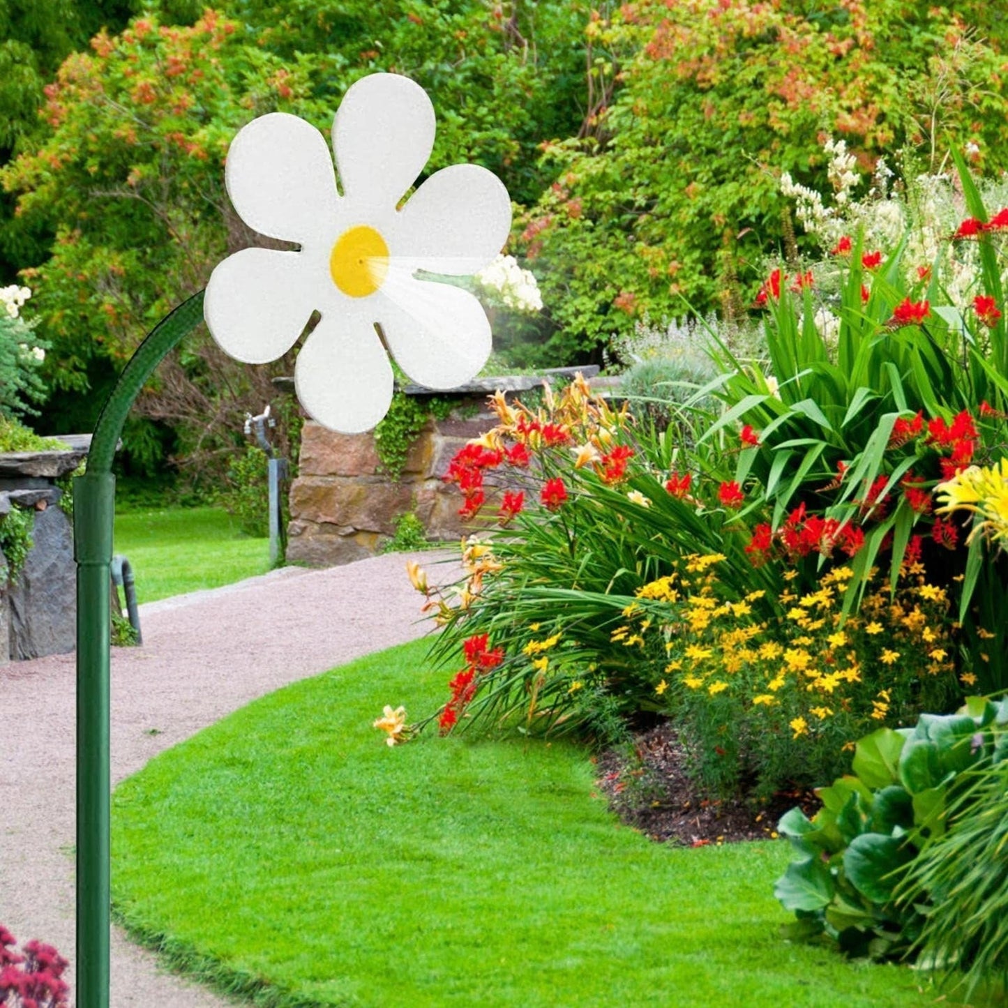 Funny Dancing Flower Yard Lawn Sprinkler