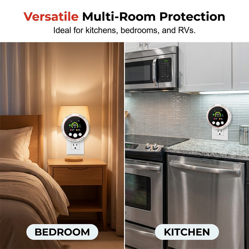 🔥 New Upgrade Plug-In Carbon Monoxide Detectors