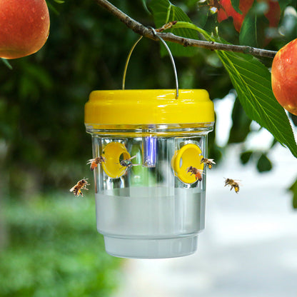 Solar Wasp Trap, Non-Toxic Round-the-Clock Pest Control