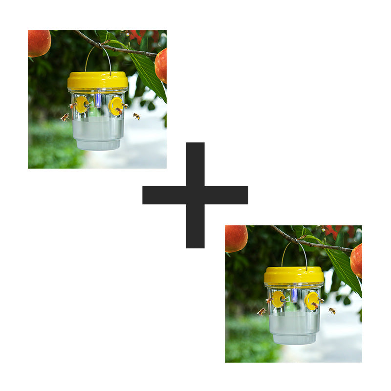 Solar Wasp Trap, Non-Toxic Round-the-Clock Pest Control