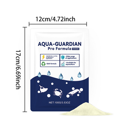Crystal clear water, no harsh chemicals. Safe for fish, shrimp, crabs & shellfish