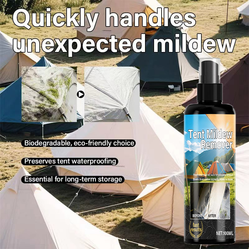 Spray & Wipe Outdoor Mold Mildew Cleaner, Eco Safe, Preserves Waterproofing