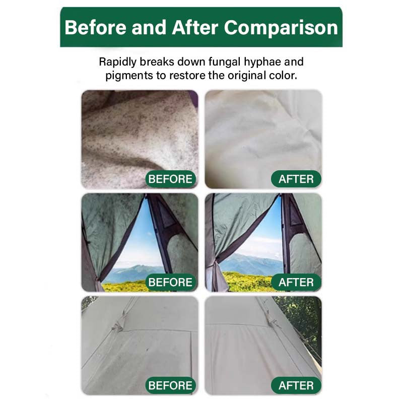 Spray & Wipe Outdoor Mold Mildew Cleaner, Eco Safe, Preserves Waterproofing
