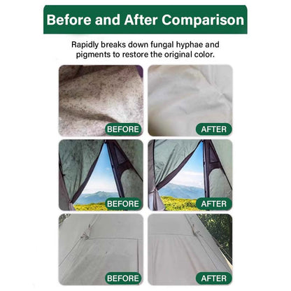 Spray & Wipe Outdoor Mold Mildew Cleaner, Eco Safe, Preserves Waterproofing