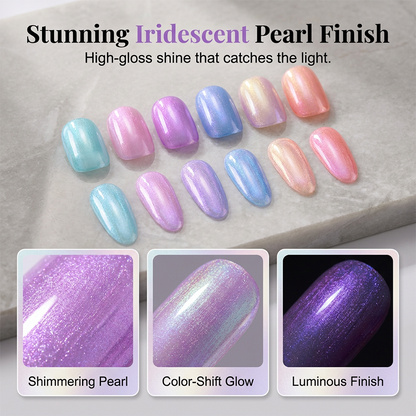 Set of 6 Gel Nail Polish Pens