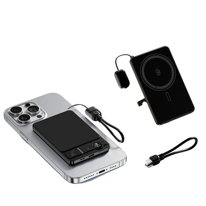 22.5W Slim Magnetic Power Bank, Charges 3 Devices Together
