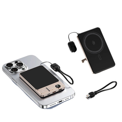 22.5W Slim Magnetic Power Bank, Charges 3 Devices Together