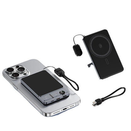 22.5W Slim Magnetic Power Bank, Charges 3 Devices Together