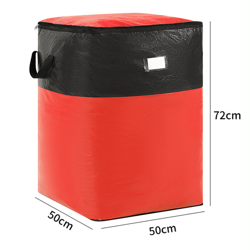 Foldable Zipper Storage Moving Bag – Durable Handles, Space-Saving, Reusable & Easy-Clean