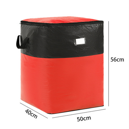 Foldable Zipper Storage Moving Bag – Durable Handles, Space-Saving, Reusable & Easy-Clean