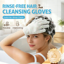 Oil Control Rinse-Free Hair Cleansing Gloves
