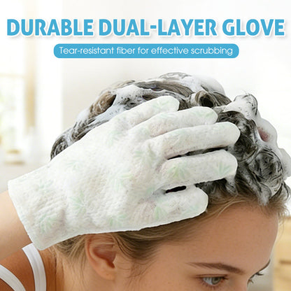 Rinse-Free Hair Cleansing Gloves for Oil Control