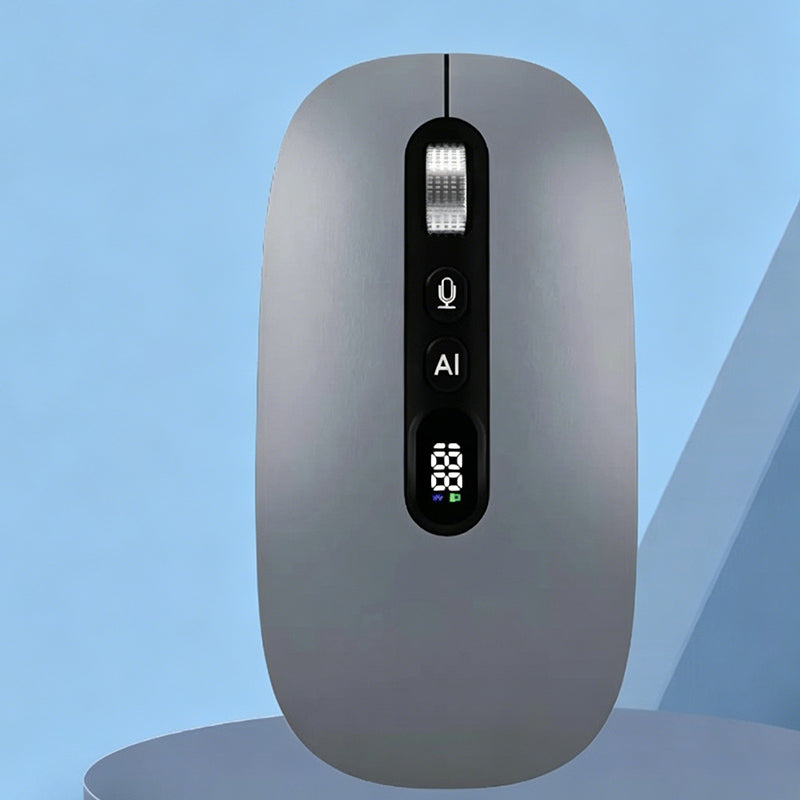 Silent AI Voice Translate Wireless Mouse for Work & Study