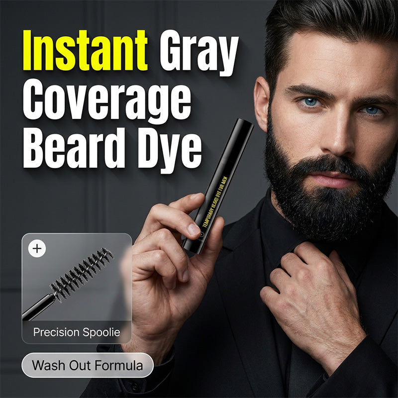 Long-Lasting Beard and Eyebrow Dye for Men