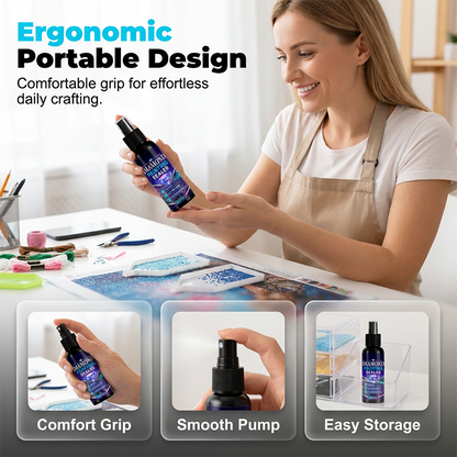 Diamond art sealer – locks beads, glossy finish, dries fast & lasts.
