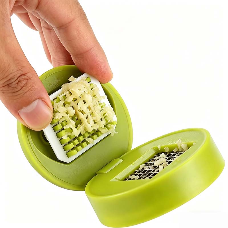 Mini Food Chopper And Garlic Press With Container