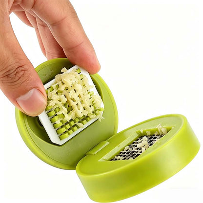Mini Food Chopper And Garlic Press With Container