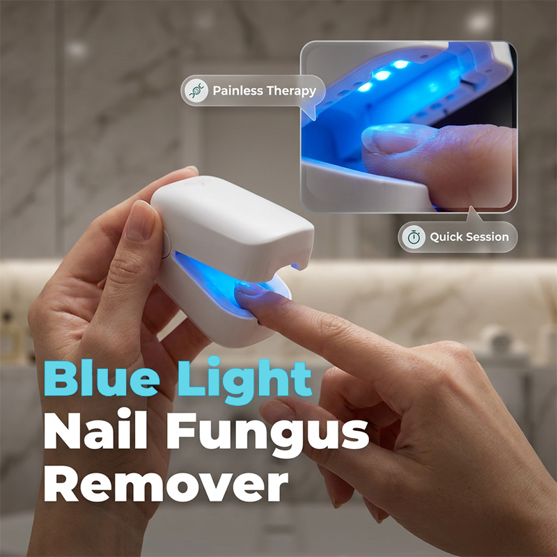 Portable Handheld Blue Light Device for Nail Care