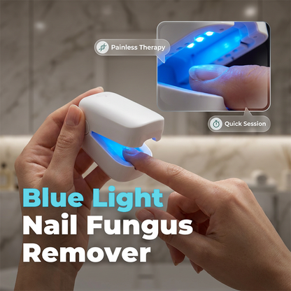 Portable Handheld Blue Light Device for Nail Care