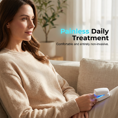 Portable Handheld Blue Light Device for Nail Care