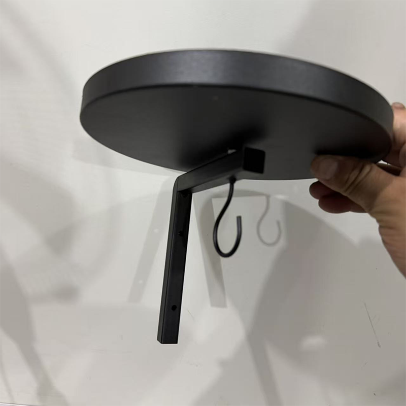 Bronze Wall-Mount Metal Bird Bath