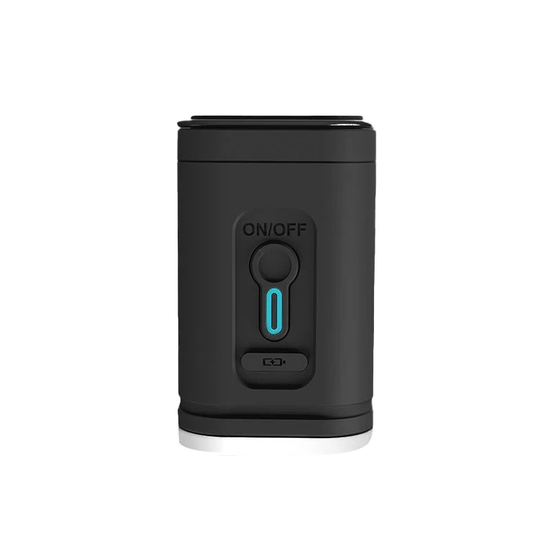 Chargeable Camping Air Pump – Compact Multi-Nozzle, Fast Inflation, Built-In LED