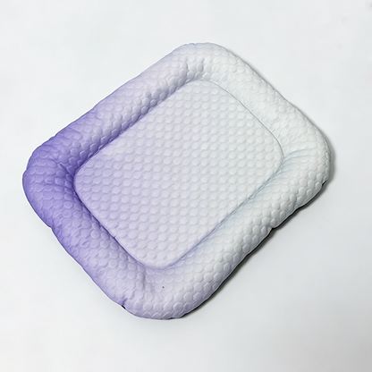 Gradient Ice Silk Pet Cooling Mat, Washable for Dogs & Cats, Multi Sizes