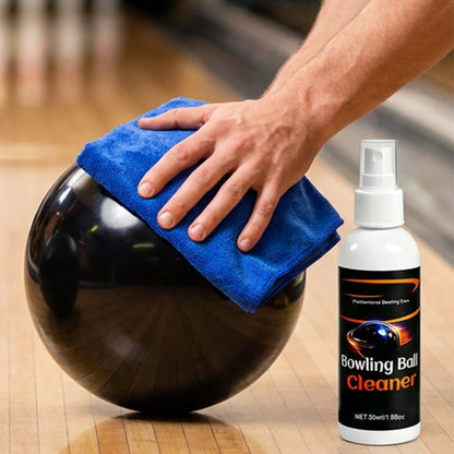 Pro-Grade Bowling Ball Cleaner – Removes Oil, Restores Performance, Includes Towel