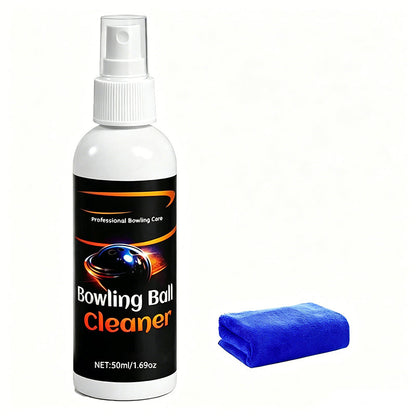 Pro-Grade Bowling Ball Cleaner – Removes Oil, Restores Performance, Includes Towel