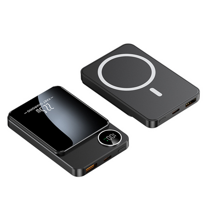 22.5W Slim Magnetic Power Bank, Charges 3 Devices Together