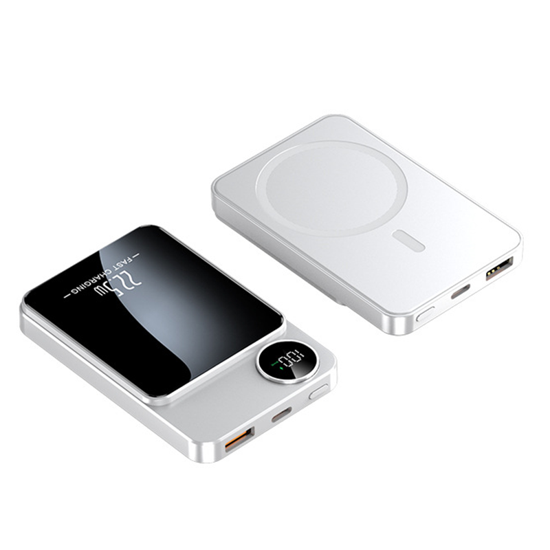 22.5W Slim Magnetic Power Bank, Charges 3 Devices Together