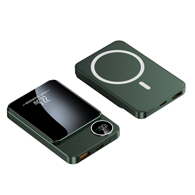 22.5W Slim Magnetic Power Bank, Charges 3 Devices Together