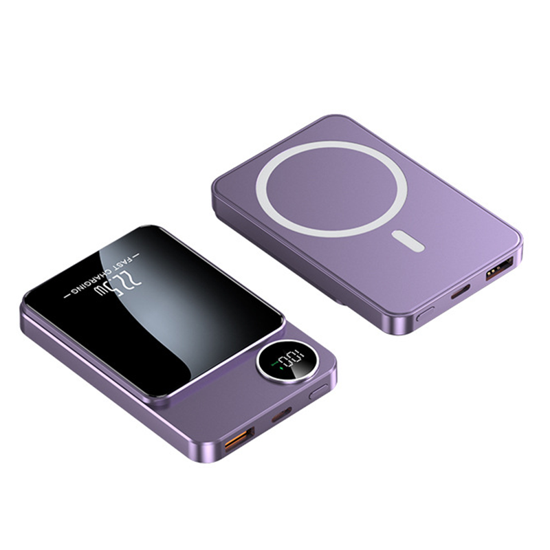 22.5W Slim Magnetic Power Bank, Charges 3 Devices Together