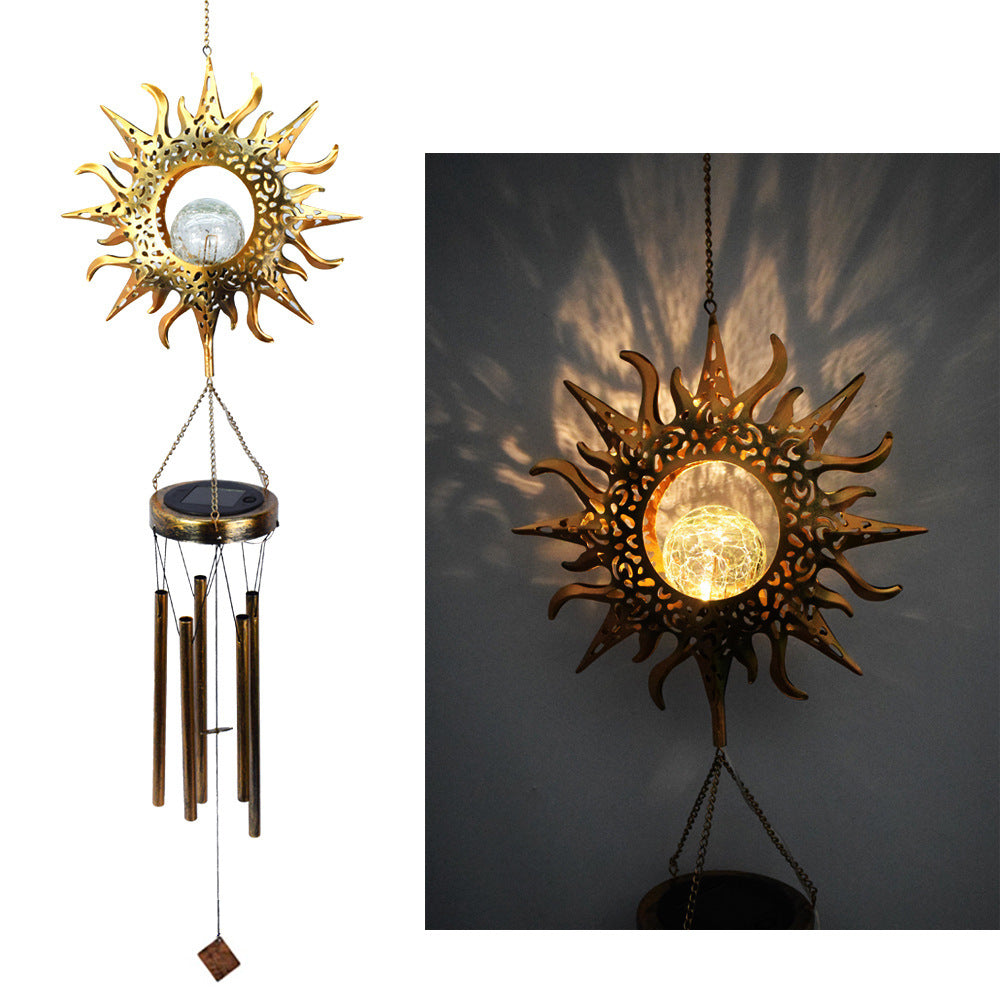 Solar Hanging Wind Chime Light
